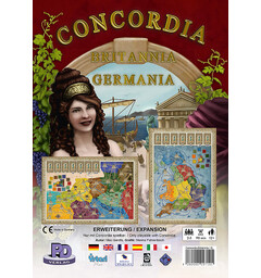Concordia Britannia/Germania Expansion Utvidelsesbrett til Concordia Brettspill